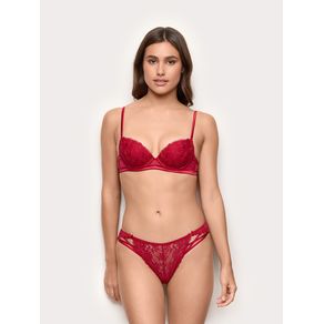Brasiliana in pizzo rosso Xmas Jolly / RUBINO / M