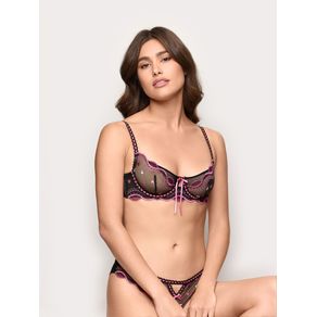 Balconcino sfoderato con ferretto - Deep Love / NERO / 5