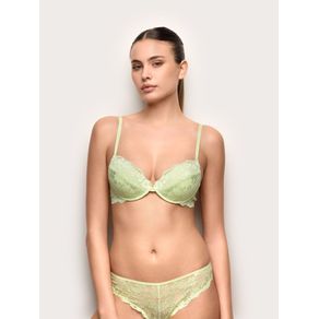 Push-up imbottito con ferretto in pizzo - Primula Color / VERDE CHIARO / 4