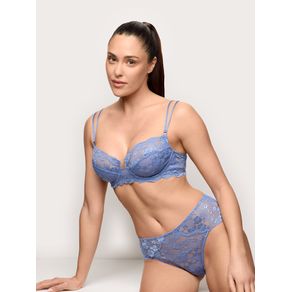 Balconcino sfoderato con coppe differenziate e ferretto – Primula Color / DENIM / 5