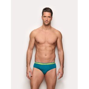 Slip in jersey di cotone - New Fashion Color / VERDE OCEANO / 4