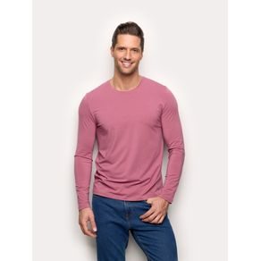 Maglia manica lunga con TENCEL™ Modal, Cotone e Seta / MALVA / L