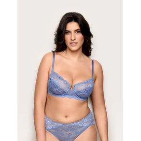 Balconcino sfoderato con coppe differenziate e ferretto – Primula Color / DENIM / 3