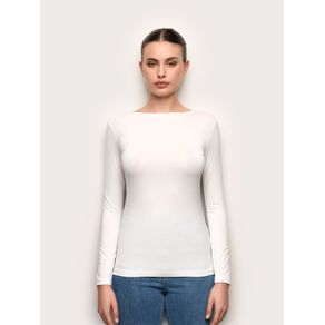 Maglia manica lunga con TENCEL™ Modal e Seta / SETA / S