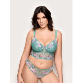 Bralette imbottita c/coppe differenziate - Selene / VERDE SALVIA / 5